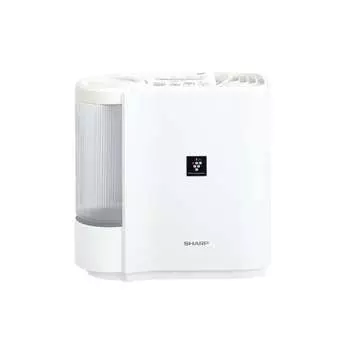 Sharp Humidifier Evaporative Type HV-R30-W White Capacity 2.4L/Humidification Volume 290mL 8 Tatami Personal Type DC Motor Energy Saving Plasmacluster
