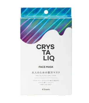 SHARP Official COCORO STORE Crystal Leak Маска для лица Crystal Leak, набор из 3 коробок, сделано в Японии. Не придает упругости и дикалий гиалуроновая кислота, 27 видов