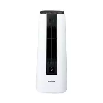 Sharp Plasmacluster Ceramic Fan Heater HX-RS1-W White Powerful Heating Plasmacluster 7000 Compact with Human Sensor Portable Energy Saving Made in Jap