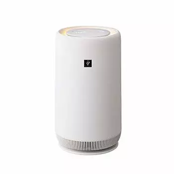 Sharp Small Air Purifier Plasmacluster 7000 Standard 6 Tatami с ночной подсветкой Compact 2021 Модель Белый FU-NC01-W