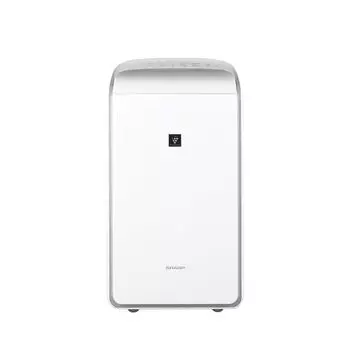 Sharp Сушилка для белья Осушитель Гибридный метод Быстрое сушащее Тип Plasmacluster 25000 Сушка в помещении Дезодорирующее Широкоугольные жалюзи CV-RH140-W