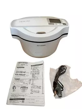 SHARP Waterless Автоматическая кастрюля для приготовления пищи Белый SHARP Healsio Hot Cook 1.6L KN-HW16F-W