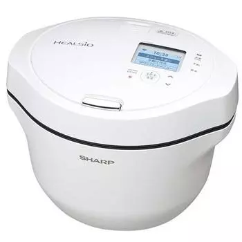 SHARP Waterless Автоматическая кастрюля HEALSiO Hot Cook 2.4L Тип Белый KN-HW24G-W