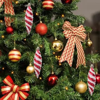 Шары для рождественской елки, подвесные конфеты, веселые рождественские украшения для дома 2025, подарок на Новый год к Новому году 1x3cm синий