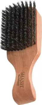 SHASH Hair Brush натуральная щетина кабана для тонких и нормальных волос, сделано в Германии с деревянной щеткой для волос Мужская - 100% мужская, волосы, коричневый