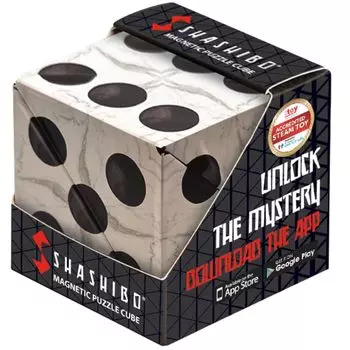 SHASHIBO Dice Paradise Shape Shift Box Запатентованная магнитная головоломка с 36 редкоземельными магнитами Fidget Cube трансформируется в более чем 70 фигур -