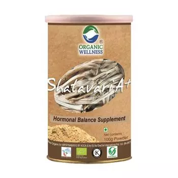 Шатавари А+ (100 г), Shatavari Powder, Organic Wellness