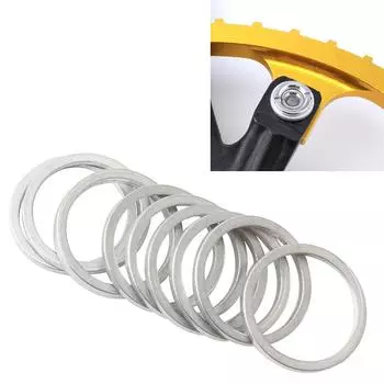 Шатун Болт Кольцо Дисковый гвоздь Шайбы Зубчатая пластина Винт Болт Шайба Цепь Колесо Пластина Винт Прокладка 10pcs