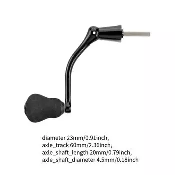 Шатун EVA Ручка Нескользящая Вращающаяся Универсальная Замена Аксессуары для Морской Рыбалки Вращающаяся Ручка Катушки for 5000 to 7000