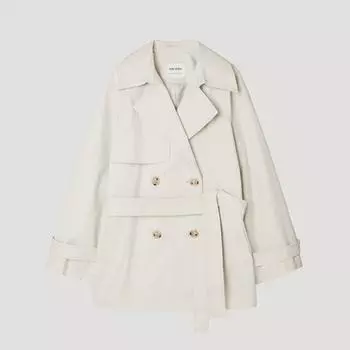 She 39 S полупальто из смеси хлопка miss swwbyp11030 Cr creamy/55