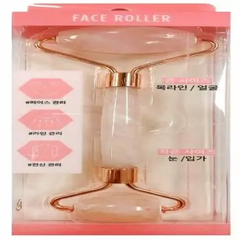 SHE S LINE Роллер для лица с розовым камнем