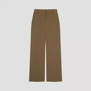 She S Miss Back Banding BruShed Прямые брюки SwwSlo41100 Br Braun/44