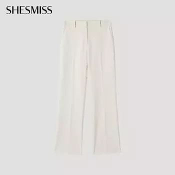 She S miss Back Banding Slim брюки SwwSlp12030 Cr creamy/44