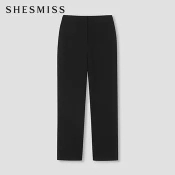 Она S пропустите назад полоса сплошные брюки SwwSln42060 Bk blacks/44