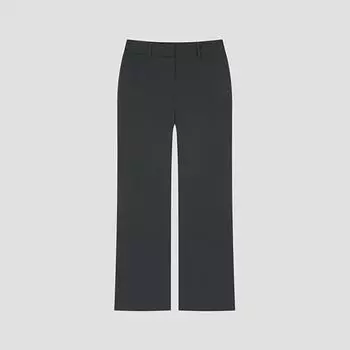 Она S Miss Back Banding Прямые брюки SwwSlo22020 Dg dark gray/55