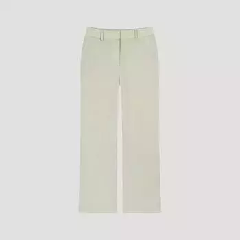 Она S пропустила резинку на спине Прямые брюки SwwSlo22020 фунтов light beige/55