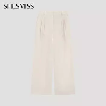 She S miSS Back Banding Straight Set Up pantS SwSSlo22050 Gb gray beige/55