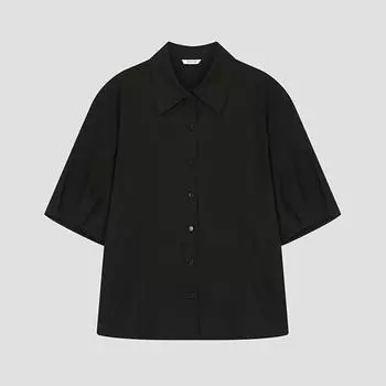 She S miSS Balloon Sleeve Point Shirt SwwSto21070 Bk blacks/55