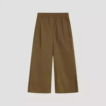 She S miss Banding укороченные брюки-кюлоты SwwSlo22550 Br Braun/44