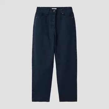 She S Miss Basic Cotton Straight Denim Pants SSmSlp12050 navy/66