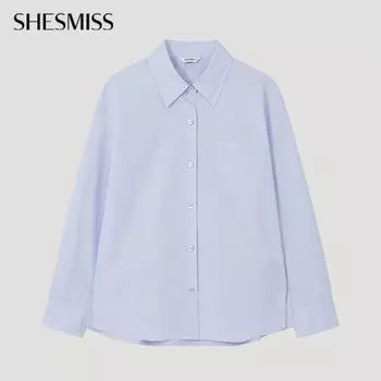 She S miSS baSic eSSential Shirt SwwStp12050 Ll light blue/55