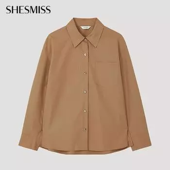 She S miSS baSic eSSential Shirt SwwStp12050 Ca Camel/55