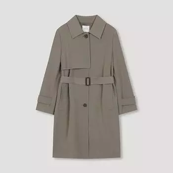 She S miSS baSic Flap Trench Coat Swwbyn32010 Kb khaki beige/55