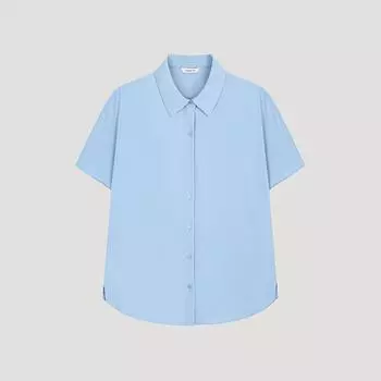She S miSS baSic Light Short Sleeve Shirt SwwSto22030 Ll light blue/55