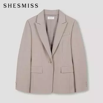 She S miss basic One Button Setup куртка SwSjkn41040 Se sepia/55