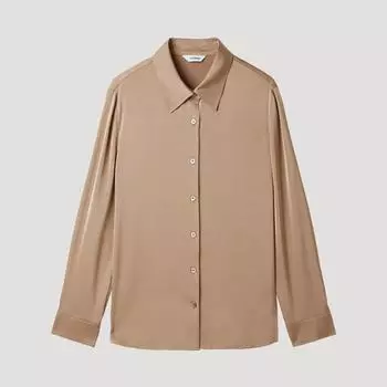 She S miSS baSic Regular Shirt SwwStp12040 Ca Camel/55