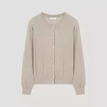 She S miss базовый кардиган с круглым вырезом SSkcdo22570 Be beige/55