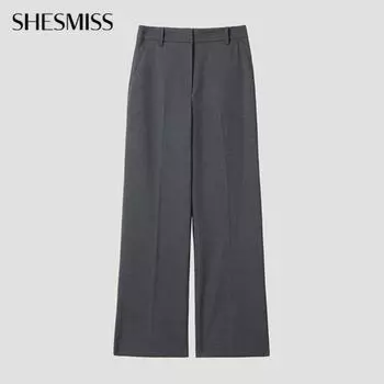 She S miSS baSic Slim Straight pantS SwwSlp11020 Mg MELANGE GRAY/44