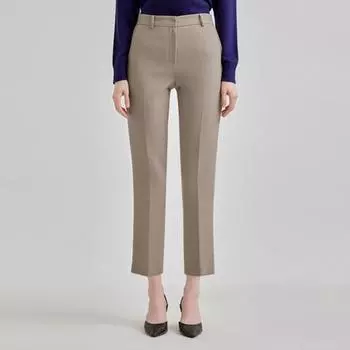 Она скучает по базовым однотонным брюкам SwwSln42100 beige/44