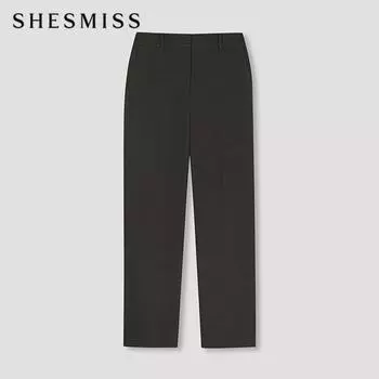 She S miSS baSic Solid pantS SwwSln42100 Dw dark brown/44