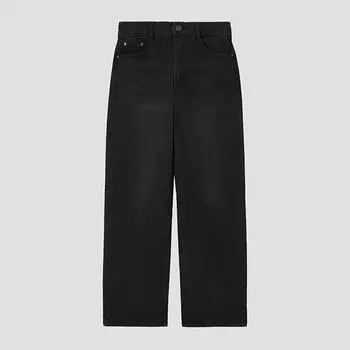 She S miSS baSic Straight Fit Denim pantS SSmSlp12070 Bk blacks/44