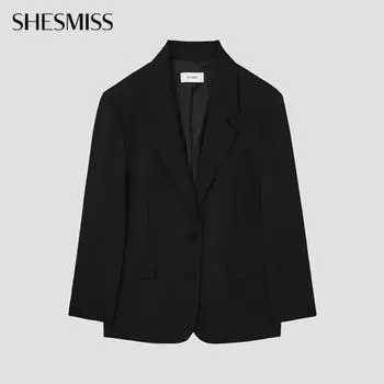 She S miSS baSic Two Button Setup Jacket SwSjkp12010 Bk blacks/66