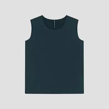 She S Miss базовая блузка без рукавов Swwblo22520 De DARK GREEN/55