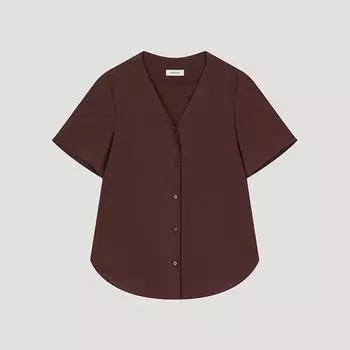 She S miss базовая блузка с V-образным вырезом SWWBLO22050 Wi wines/55