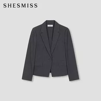 She S miss базовая комплектация куртка SwSjkn32010 Mg MELANGE GRAY/55