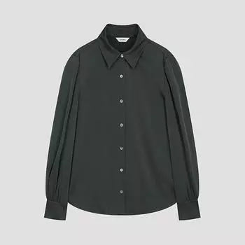 She S miss базовая обычная рубашка SwwSto42020 Dk dark khaki/55