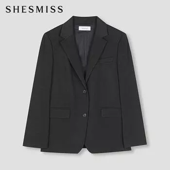 She S miss базовая одинарная куртка SwSjkn41050 Ch charcoal/44