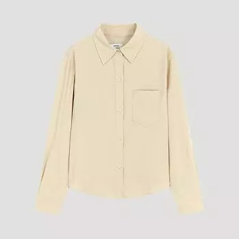 She S miss базовая рубашка с обычным карманом SwwSto42050 фунтов light beige/55