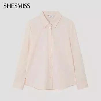 She S miss базовая узкая рубашка SwwStp12020 Lp light pink/66