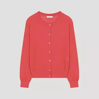 She S miss базовый кардиган с круглым вырезом SSkcdo22570 Re Red/55