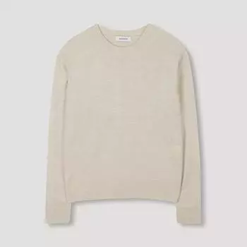 [She S miSS] базовый круглый трикотажный топ SSkpon42520 Ot oatmeal/55