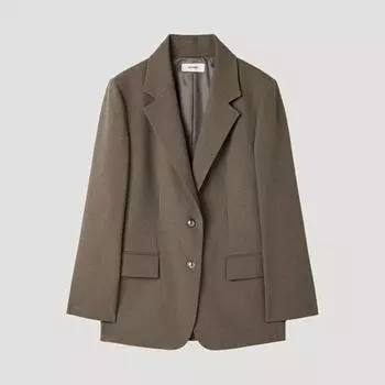 She S miss базовый пиджак на двух пуговицах Swwjkp11030 Br Braun/55