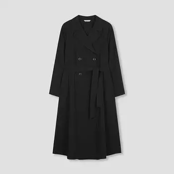 She S miSS Belted Banding Trench dreSS Swwopn31020 Bk blacks/55