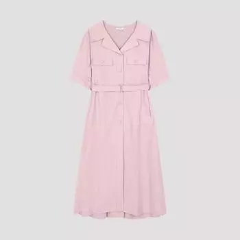 She S miSS Belted Flap Pocket dreSS Swwopo21010 Lp light pink/55