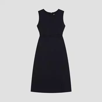 She S miSS Belted SleeveleSS dreSS Swwopo21070 Dn DARK NAVY/55
