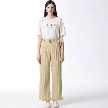 She S Miss Belted Two Tuck PantS Цена 178 000 вон Light beige (LB)/55